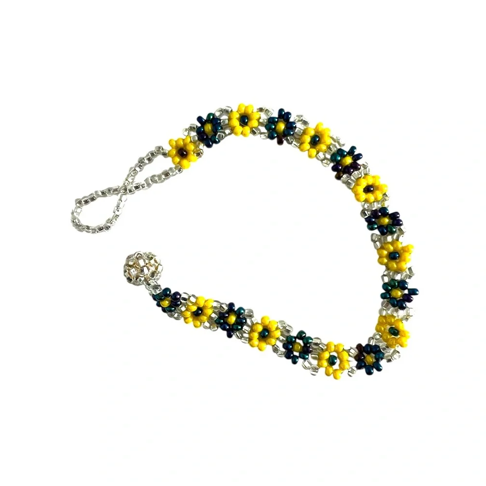 Mexican Handmade Beaded Bracelet - Picture 1 of 5